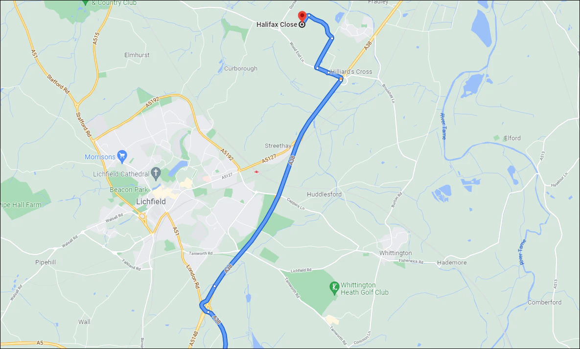 Asos Lichfield Map — photo 3