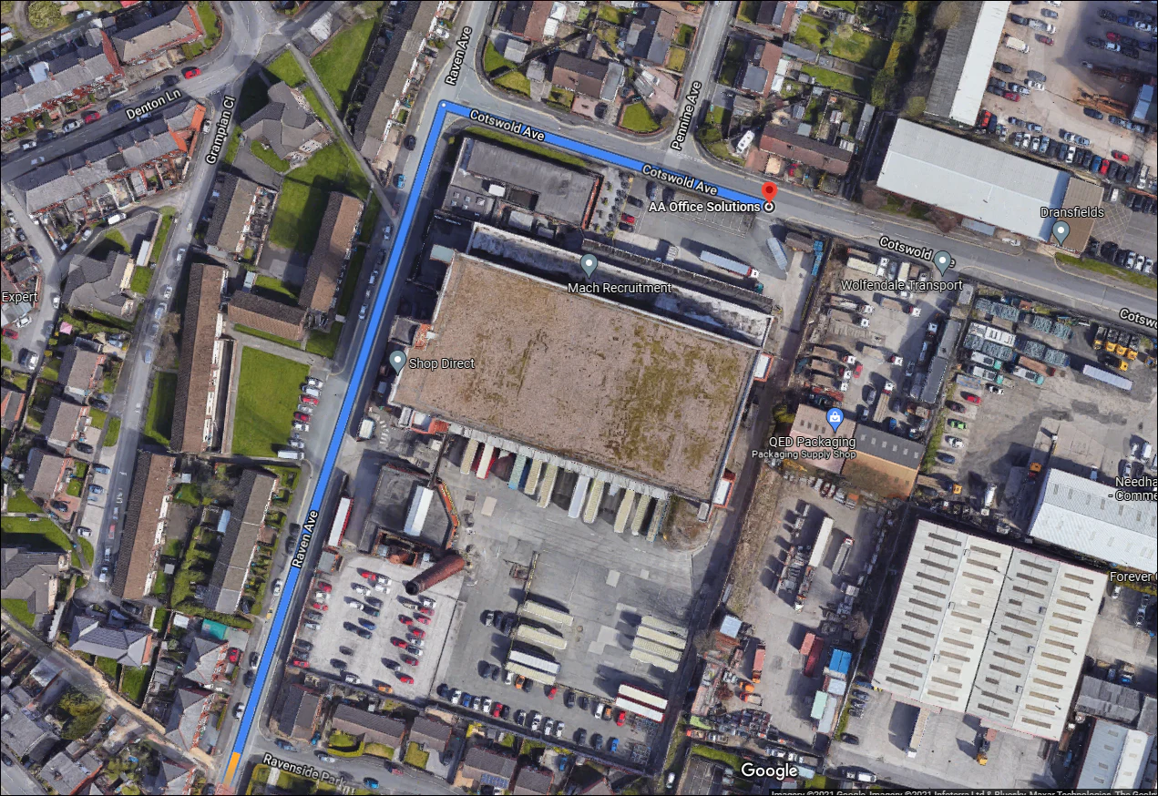 Asos Returns - Clipper map — photo 5